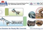 India's Best Concrete Batching Plant Manufacturer- Nilkanth Engineering Works.