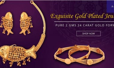Sport The Golden Look With This Mesmerizing Collection of Gold-Plated Jewellery with Salankara Creation