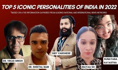 TOP 5 MOST ICONIC PERSONALITIES OF INDIA IN 2022
