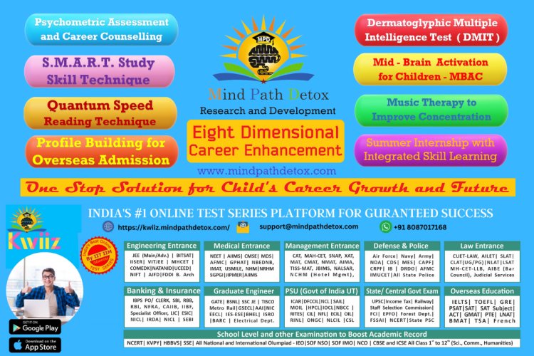 Leading the Way in Education: Mind Path Detox's Certified Career Counsellors and AI-Powered Test Series Drive Success